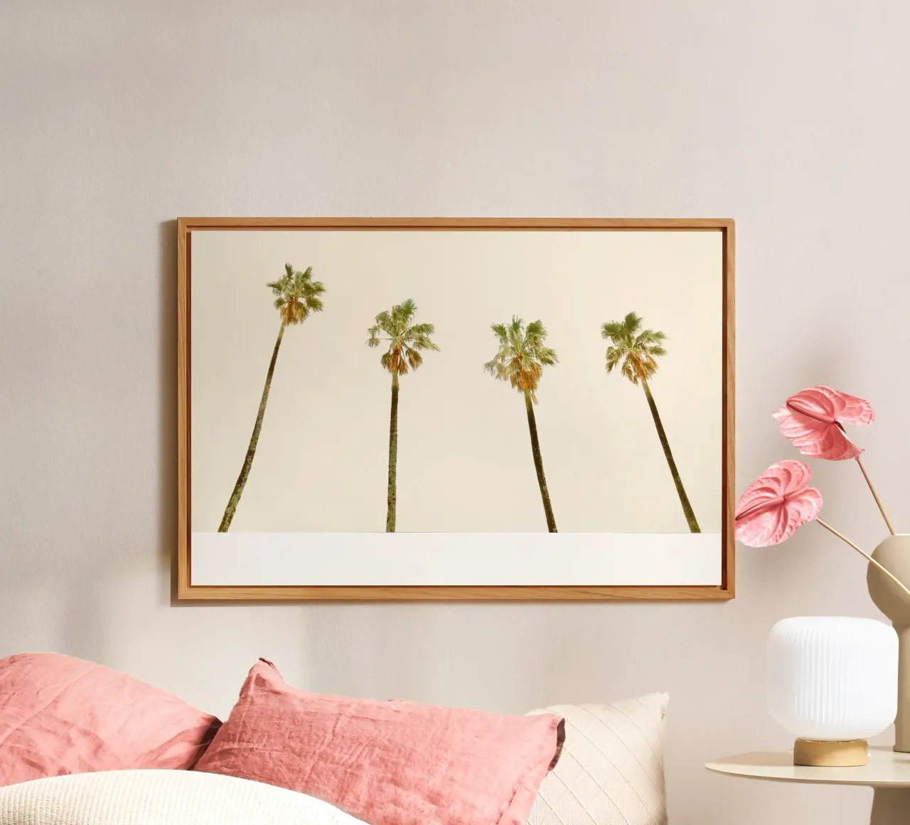 Palm Trees alu-dibond by KISSA STUDIO