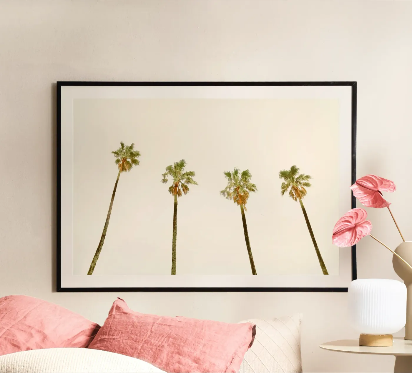 Palmbomen poster van KISSA STUDIO