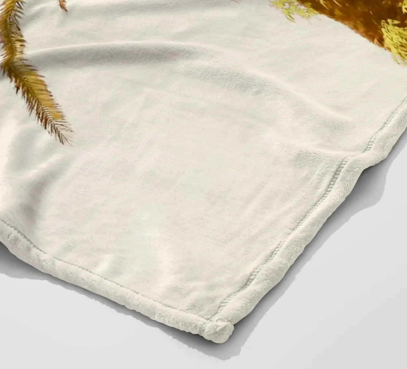 Palm Tree fleecedeken van KISSA STUDIO