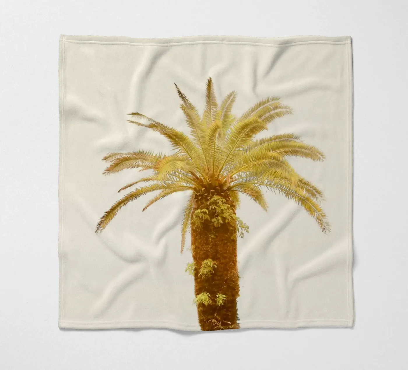 Palm Tree fleecedeken van KISSA STUDIO
