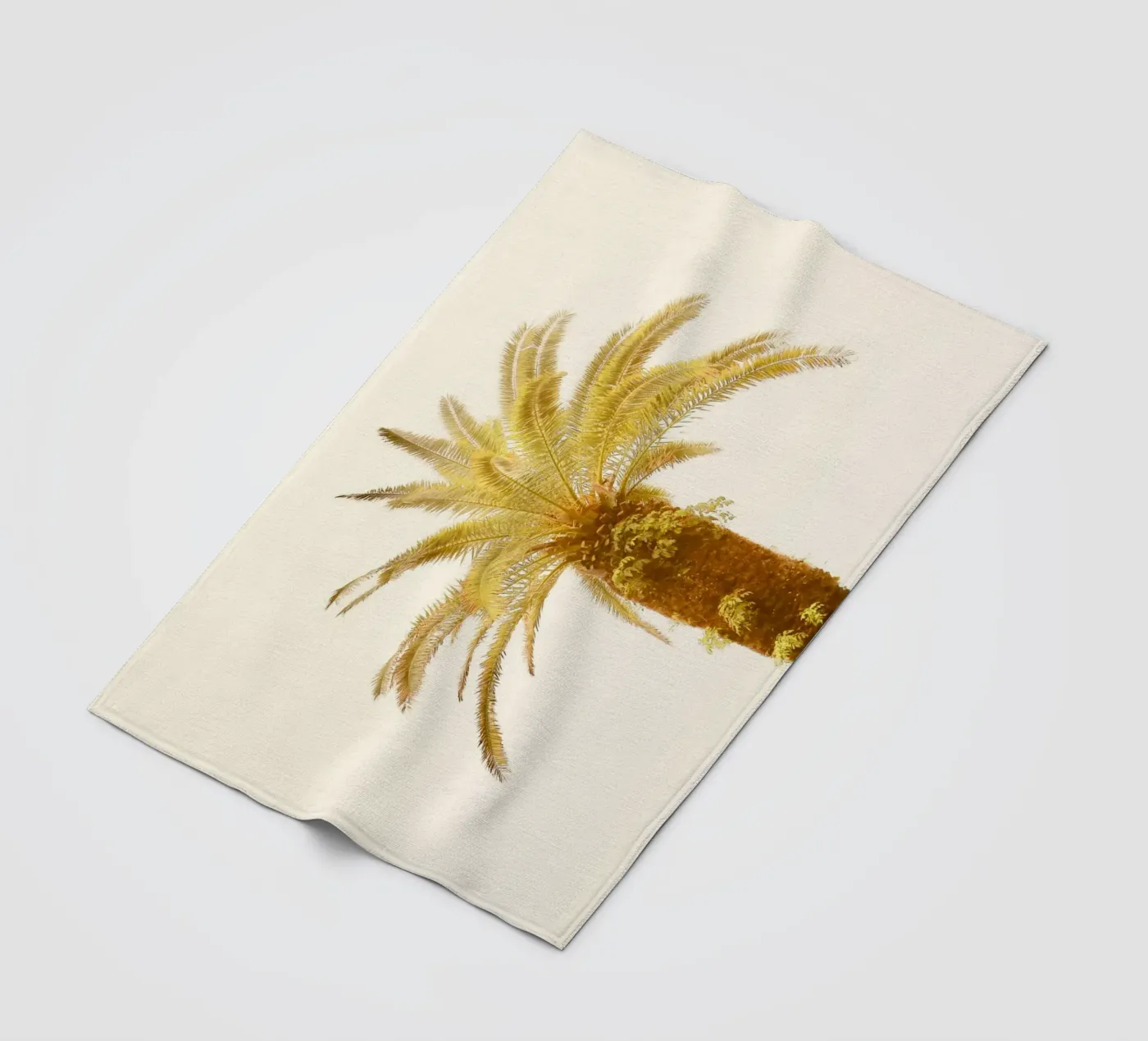 Palm Tree fleecedeken van KISSA STUDIO