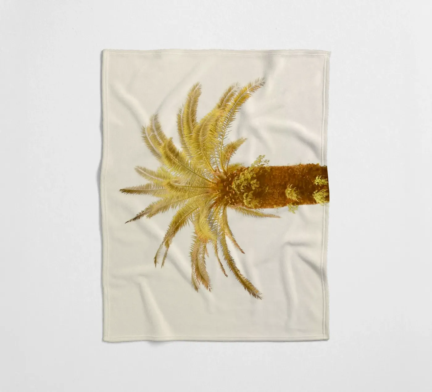 Palm Tree fleecedeken van KISSA STUDIO