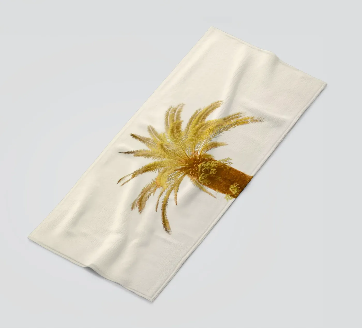 Palm Tree beach towel by KISSA STUDIO