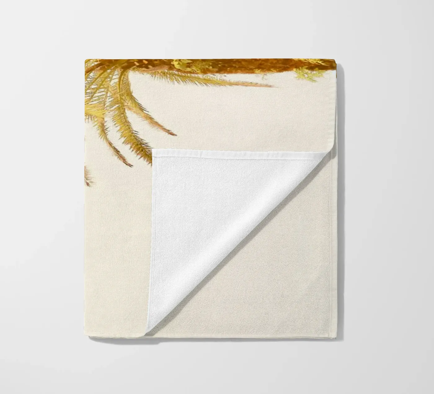 Palm Tree beach towel by KISSA STUDIO