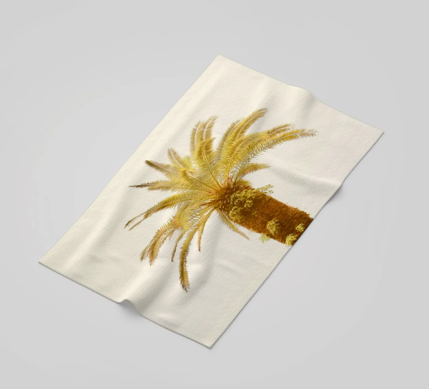 Palm Tree beach towel by KISSA STUDIO