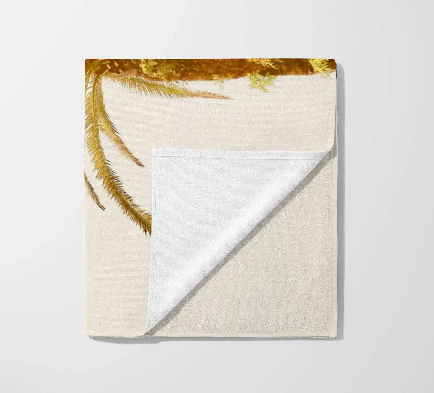 Palm Tree beach towel by KISSA STUDIO