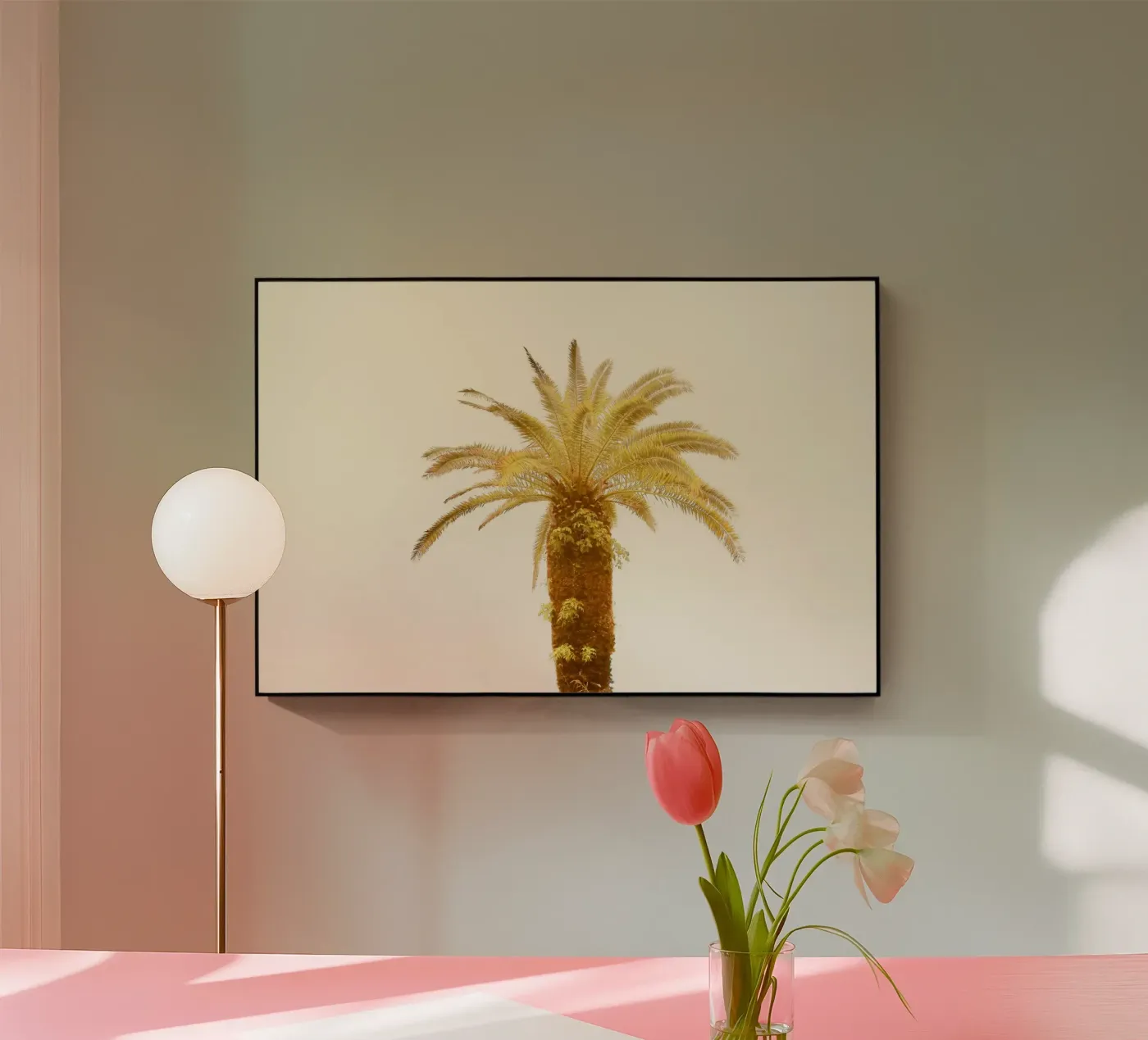 Palm Tree Acryl-Glas von KISSA STUDIO