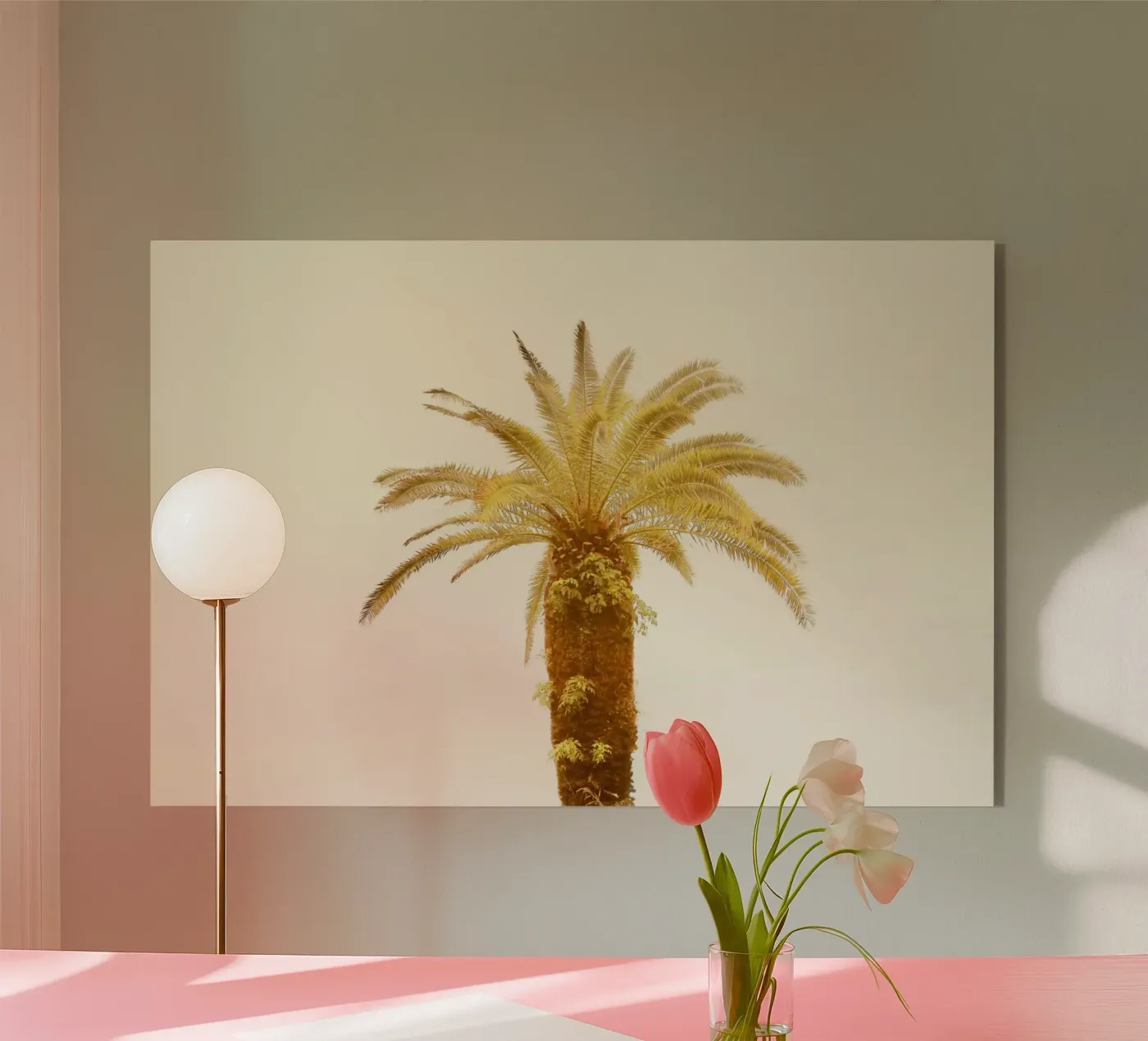 Palm Tree Acryl-Glas von KISSA STUDIO