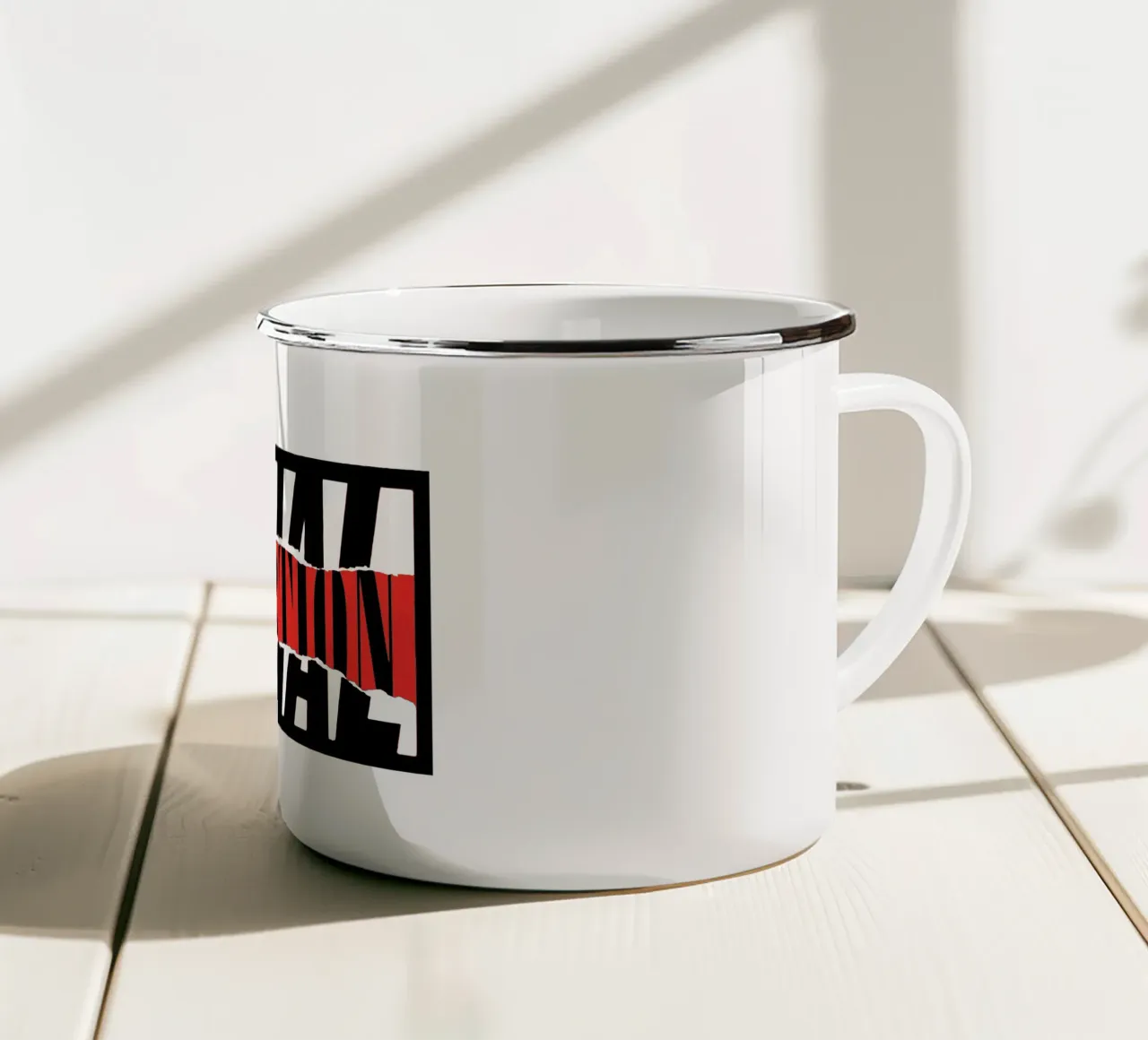 Social Distortion tazza in smalto da adaptionate