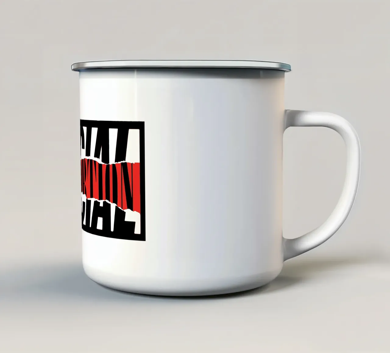 Social Distortion tazza in smalto da adaptionate