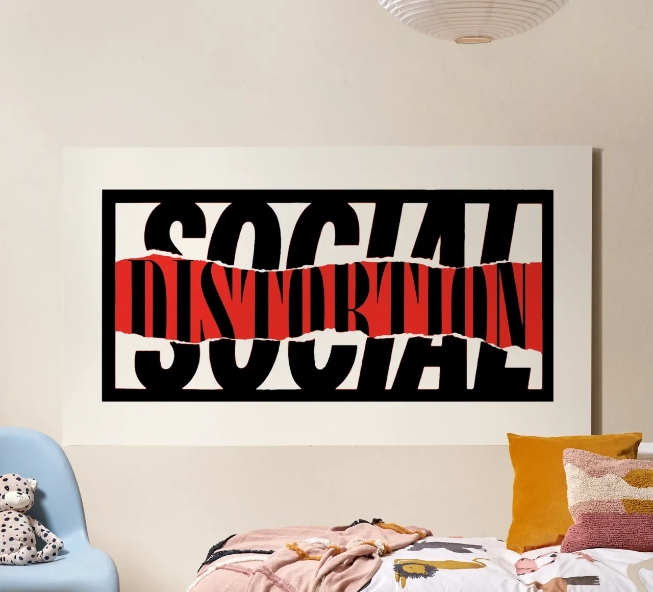 Social Distortion tela con Cornice a cassetta da adaptionate
