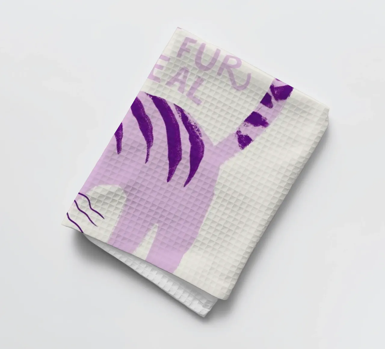 I Love You Fur Real canovaccio da cucina da Pure