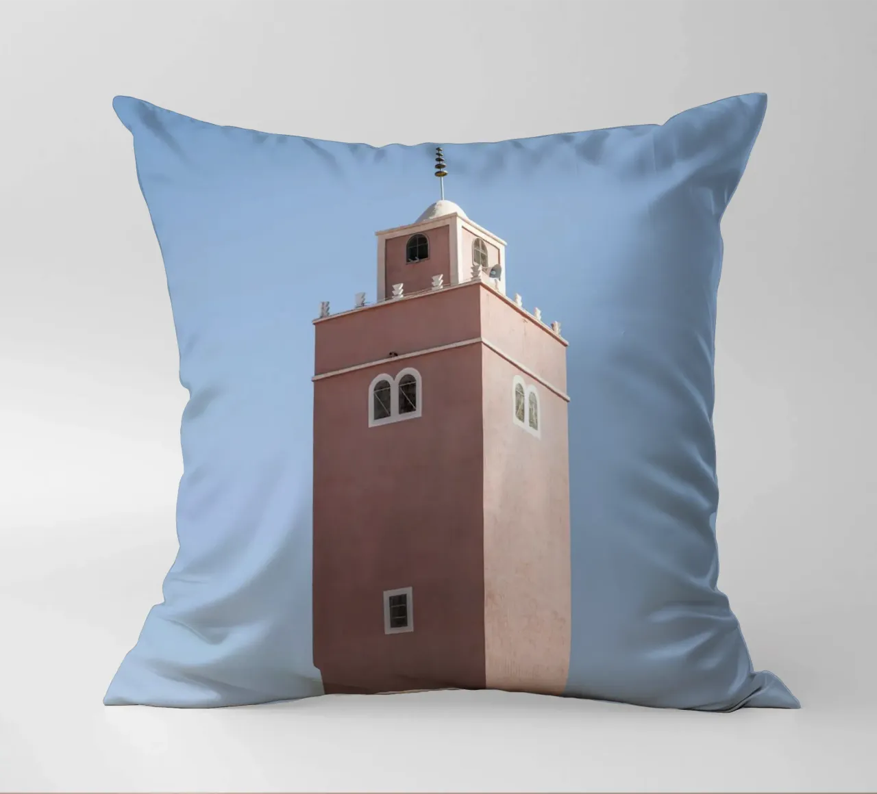 Minaret in Morocco cuscino da photolovers