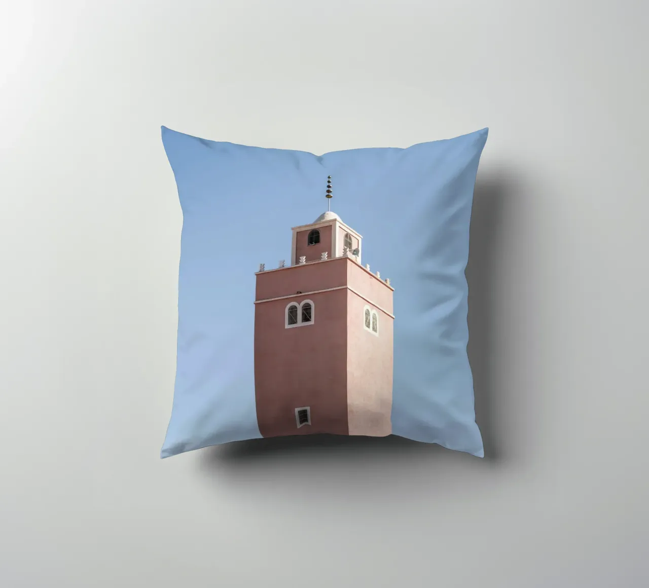 Minaret in Morocco cuscino da photolovers