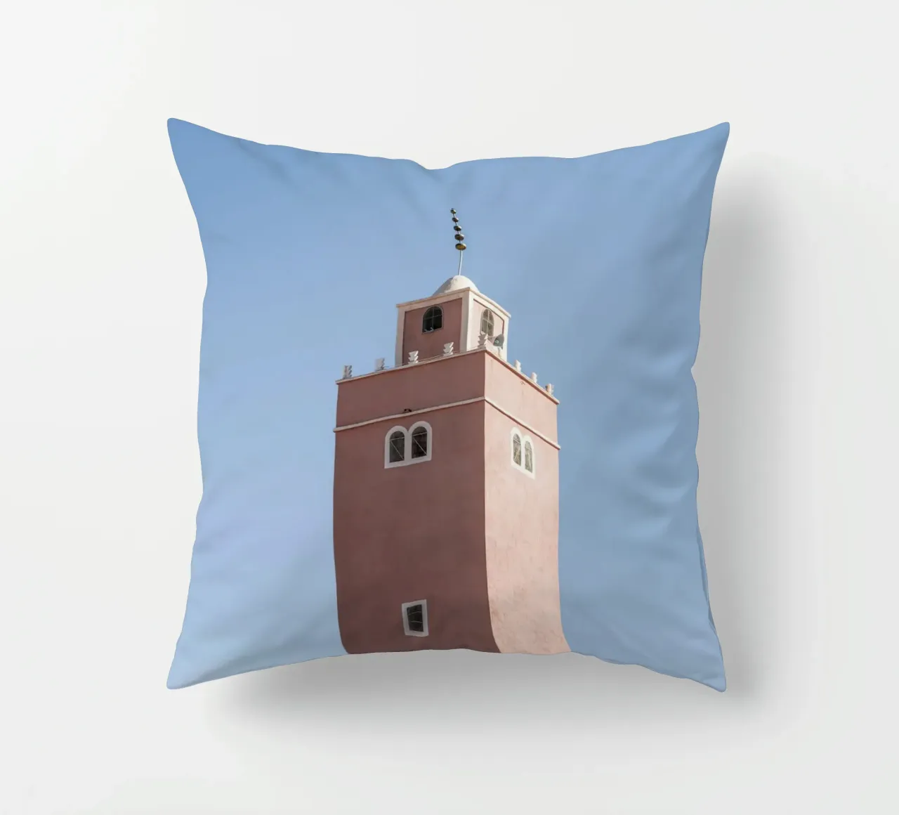 Minaret in Morocco cuscino da photolovers