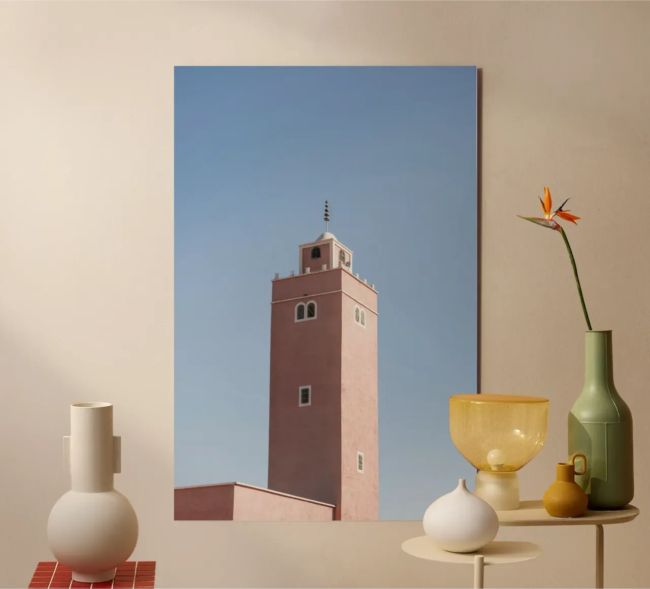 Minaret in Morocco alluminio dibond da photolovers