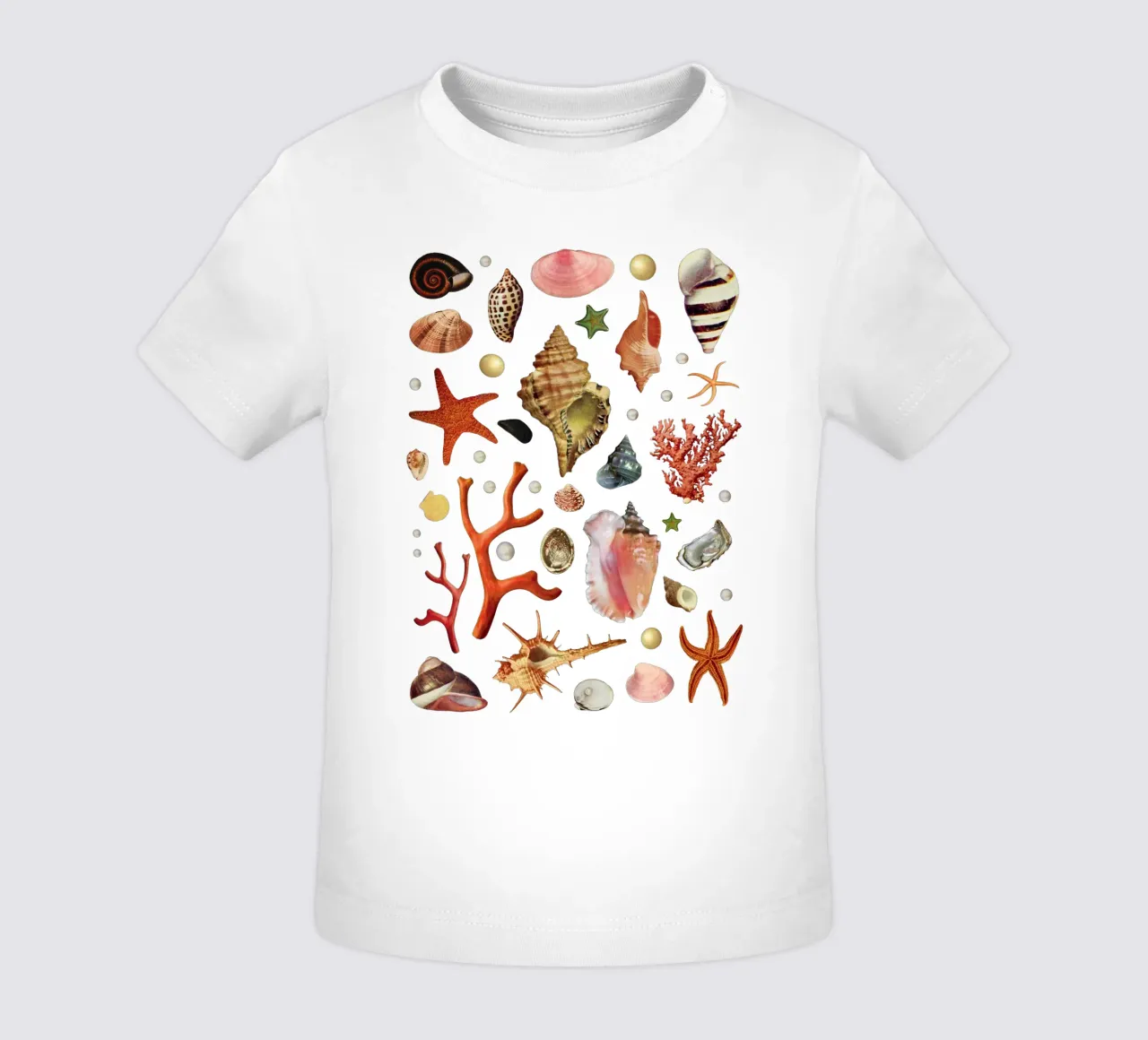 Collezione di conchiglie maglietta neonato da MsGonzalez