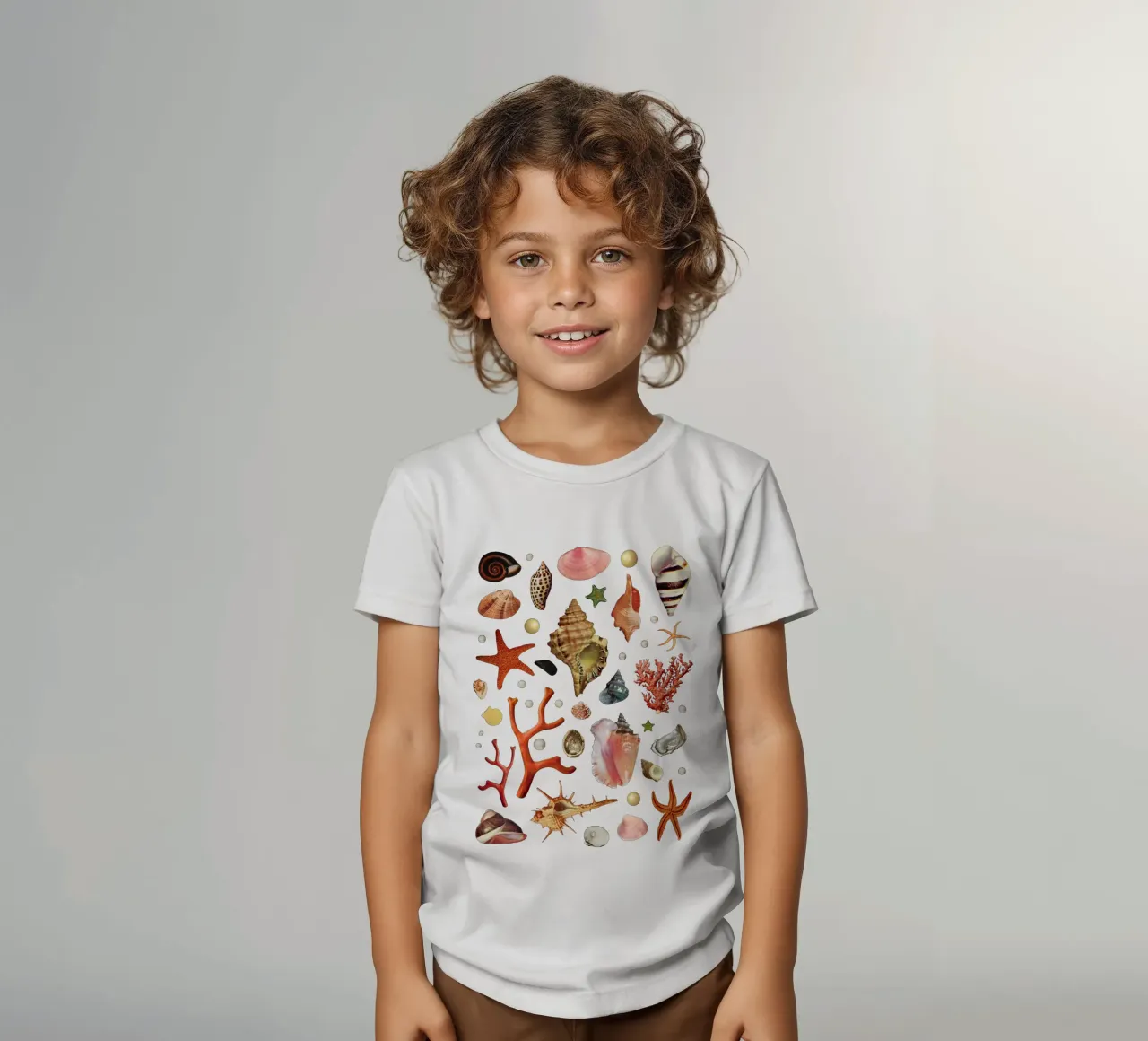 Collezione di conchiglie t-shirt bambini da MsGonzalez