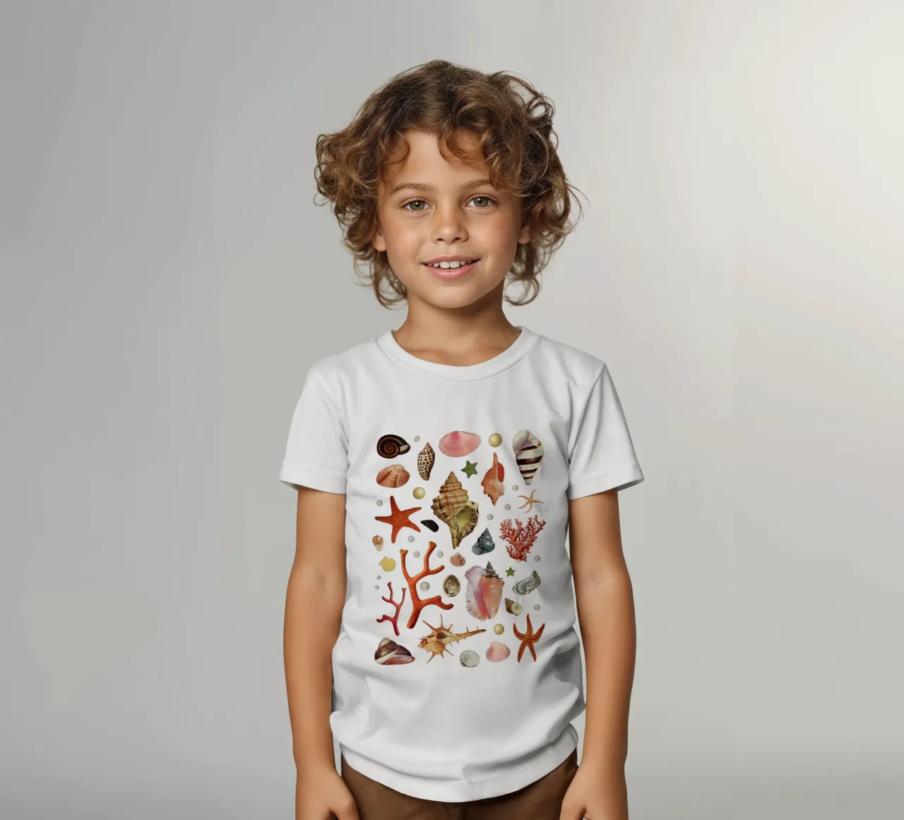 Collezione di conchiglie t-shirt bambini da MsGonzalez