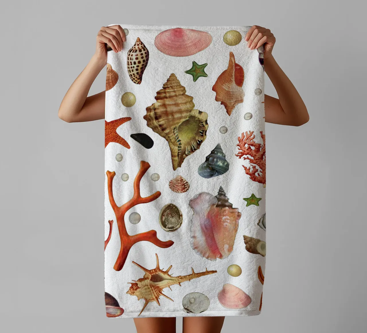 Shell collection towel by MsGonzalez