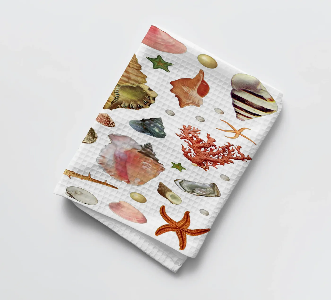 Muschel-Kollektion Geschirrtuch von MsGonzalez