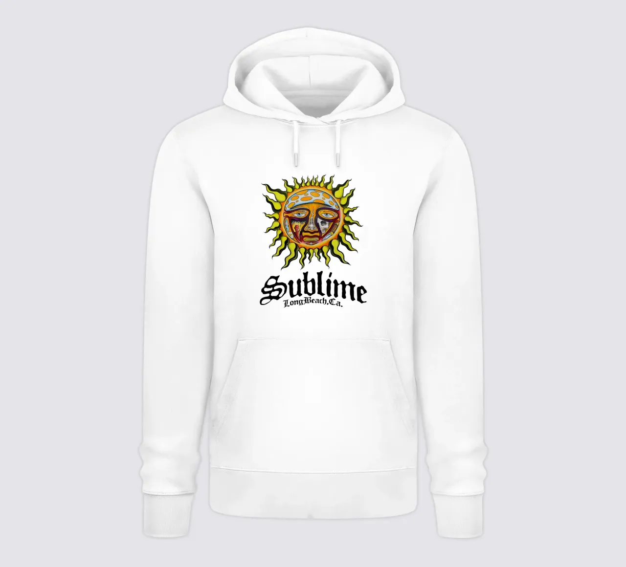 Sublime Long Beach, Ca felpa con cappuccio da adaptionate