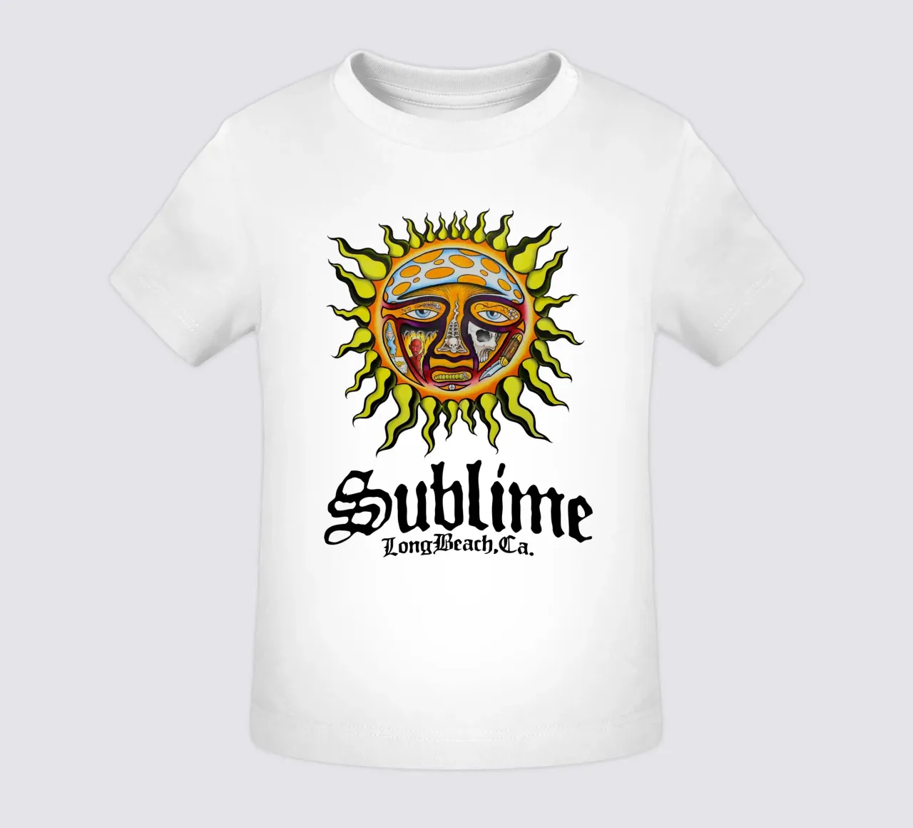 Sublime Long Beach, Ca maglietta neonato da adaptionate