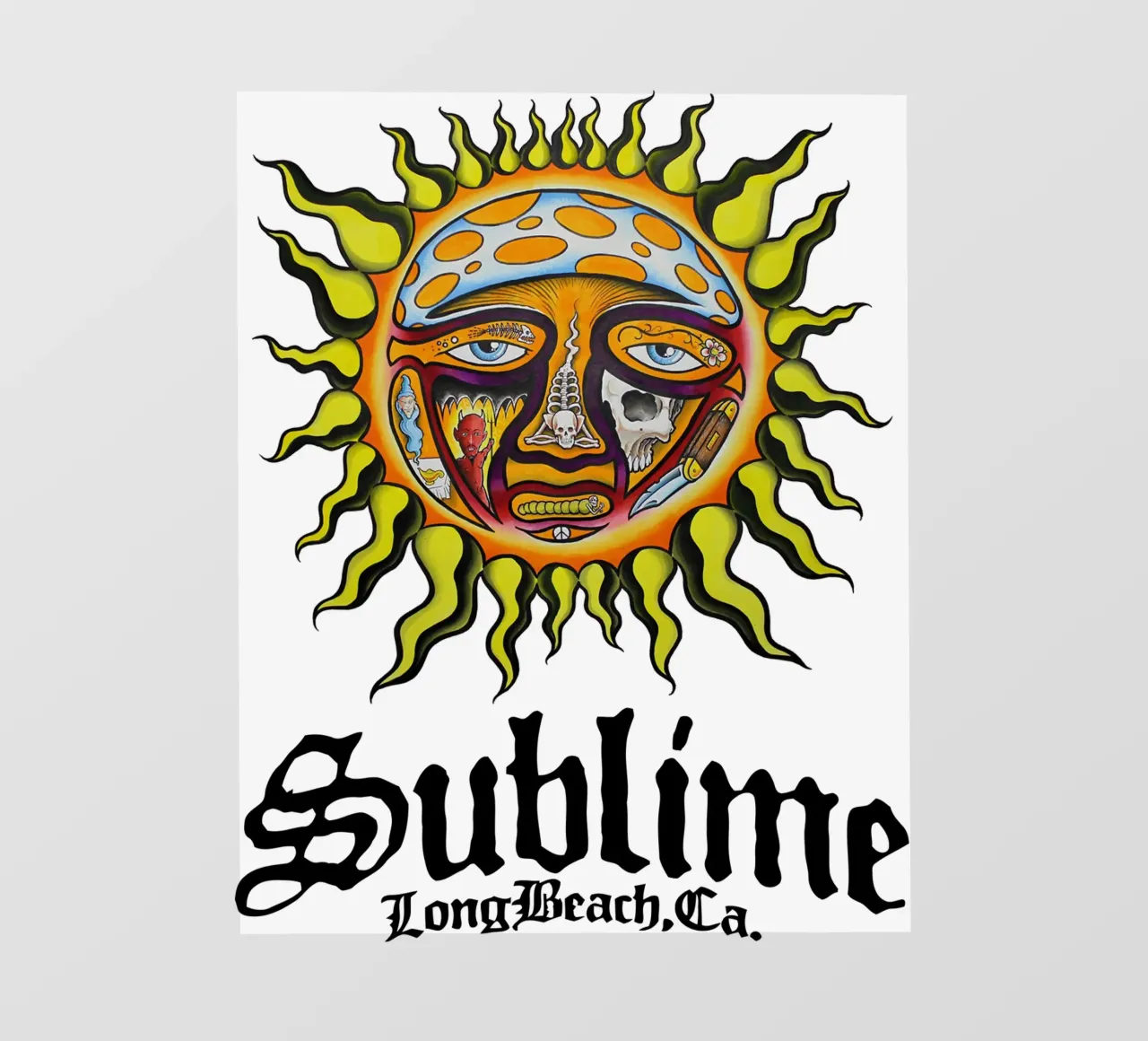 Sublime Long Beach, Ca pellicola backlit da adaptionate
