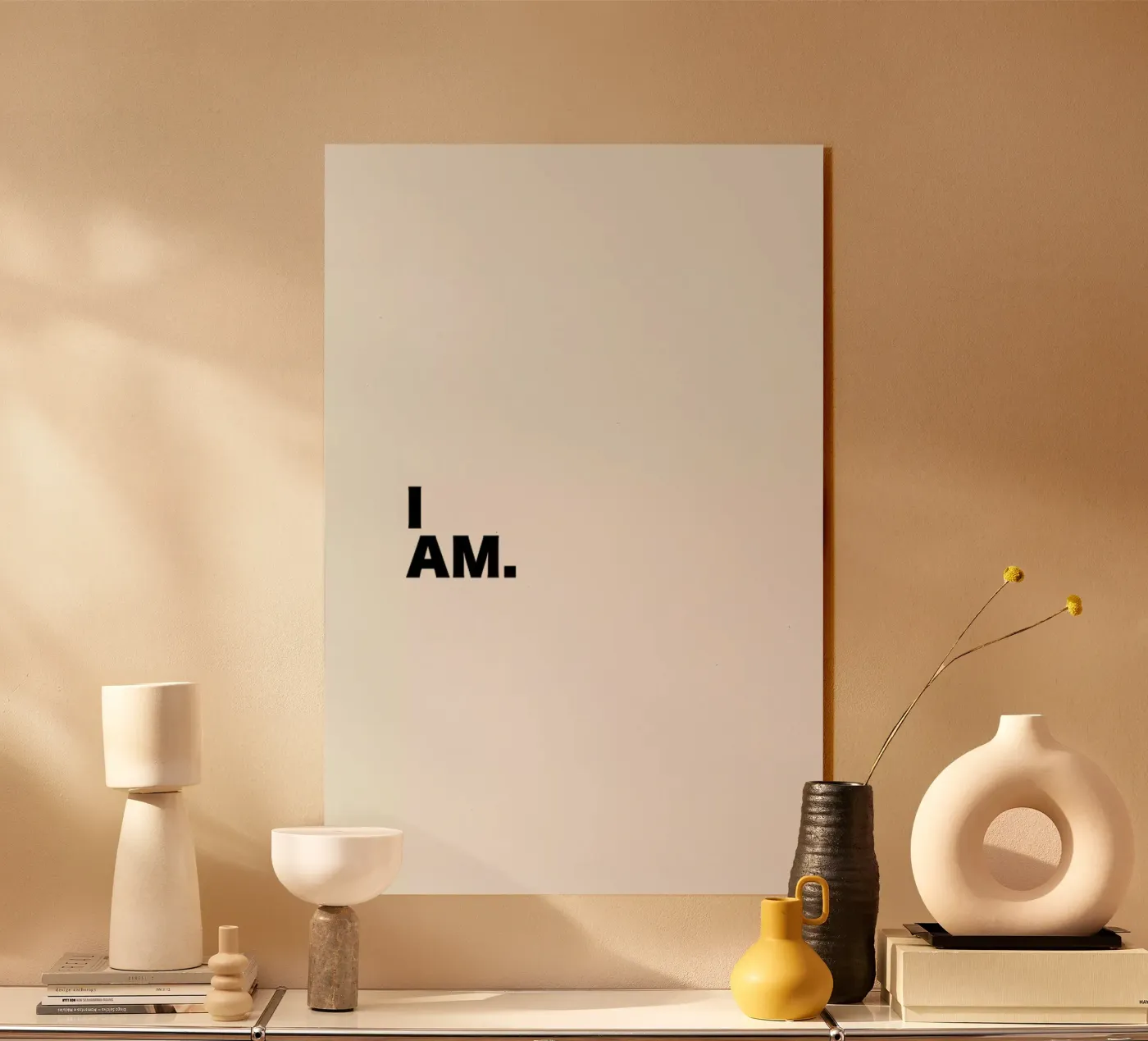 I Am Quote plexiglass da George Griefy