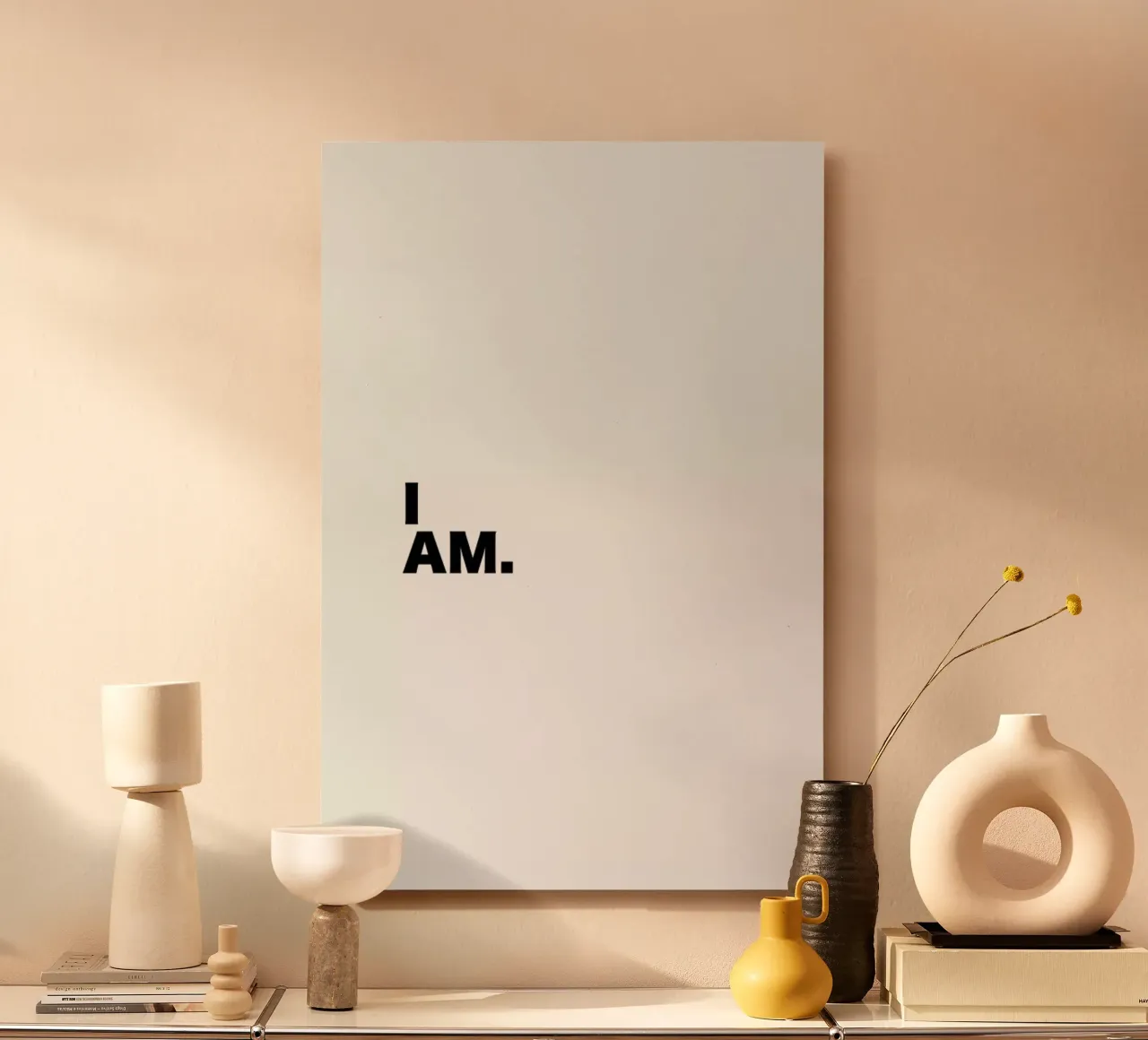 I Am Quote forex plate by George Griefy