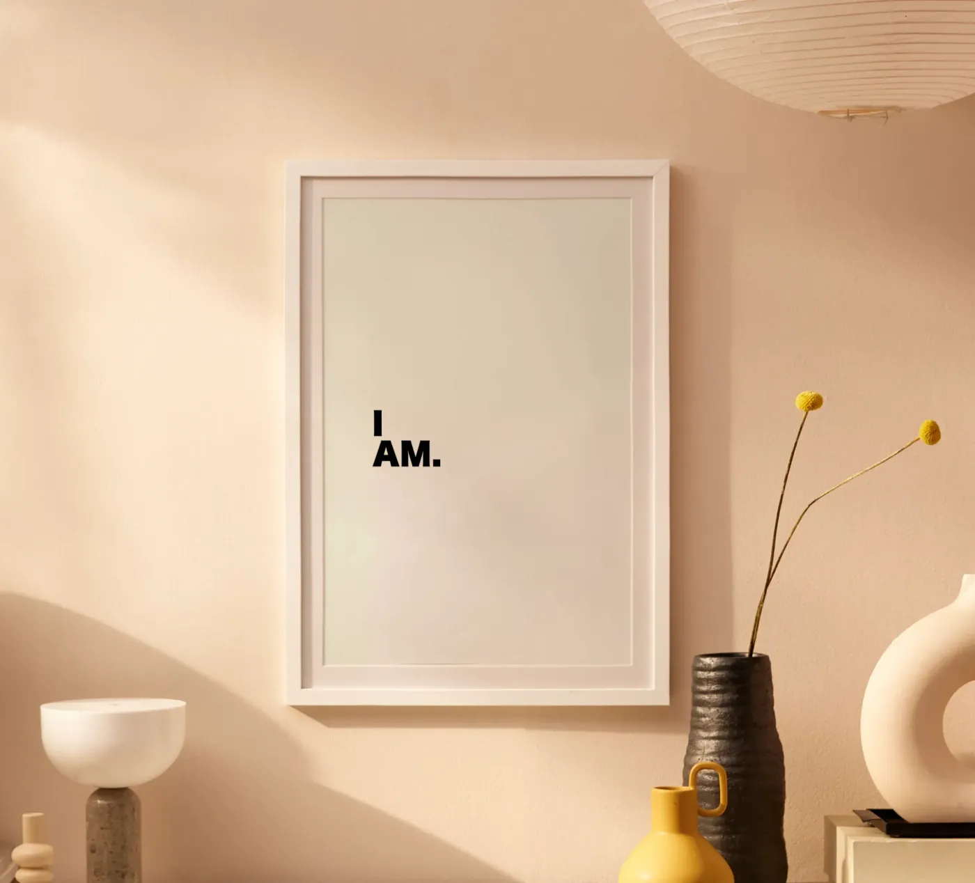 I Am Quote poster da George Griefy