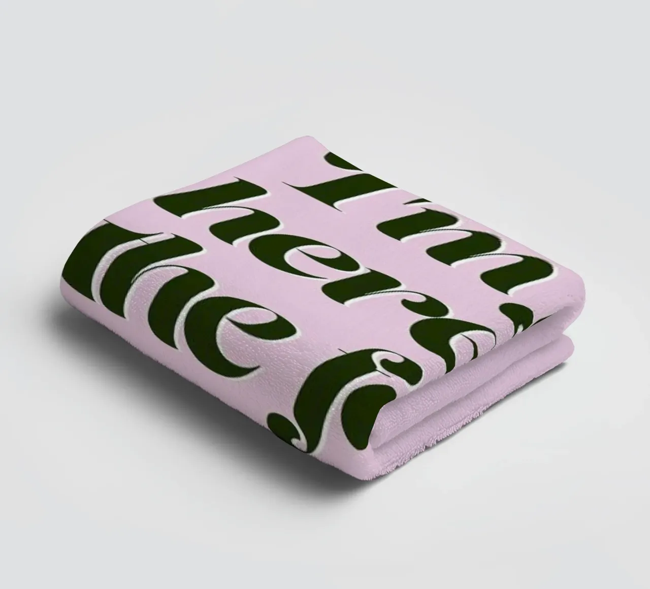 Here For The Food Christmas Print asciugamano da bagno da Ayleen