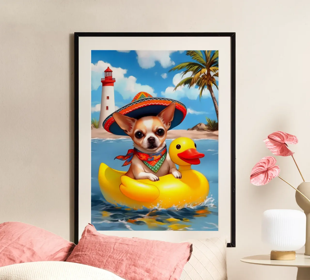 Chihuahua x Duck Hahnemühle von Fleur de Lys