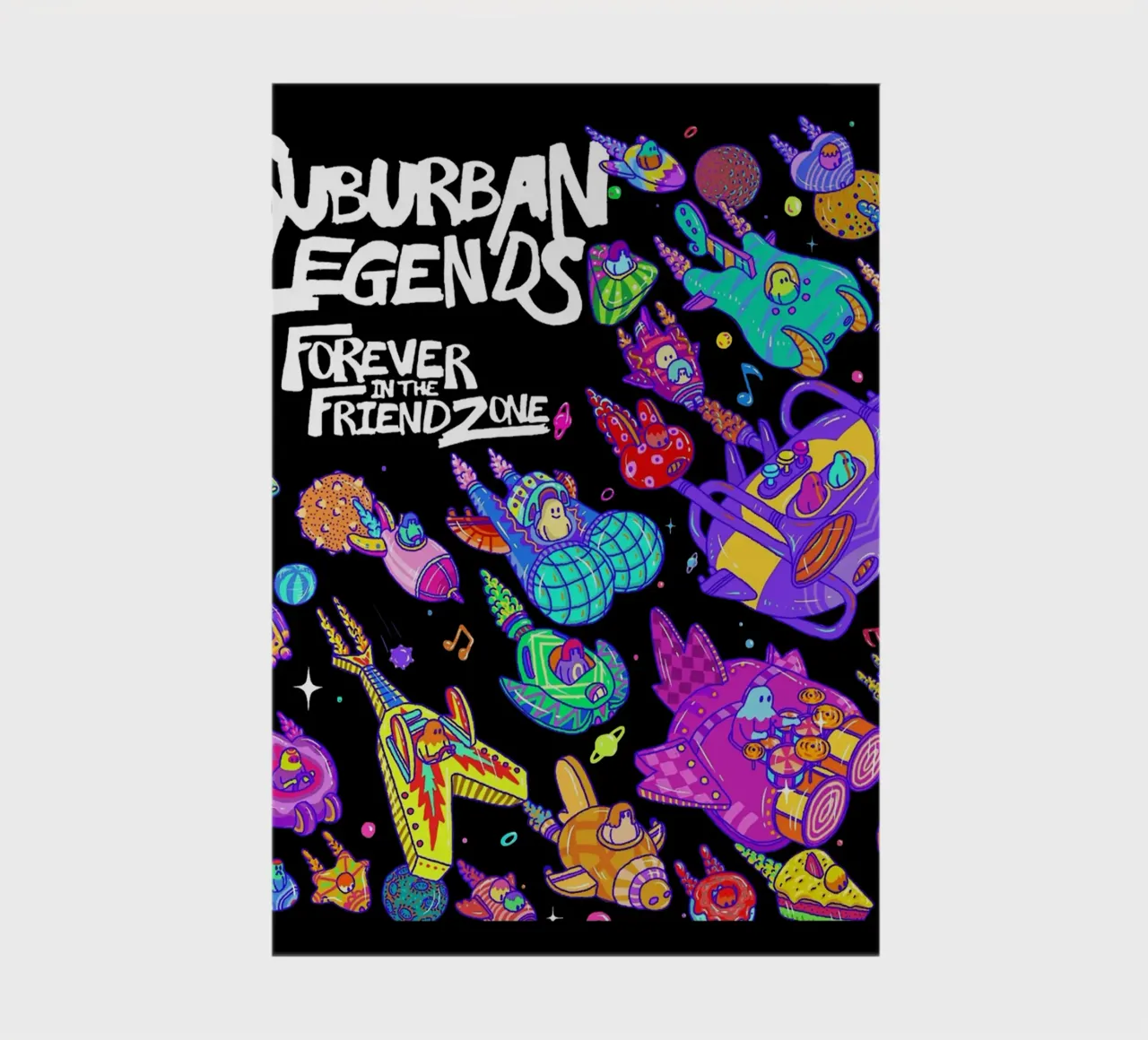 Suburban Legends Forever In The Friendzone notebook by adaptionate