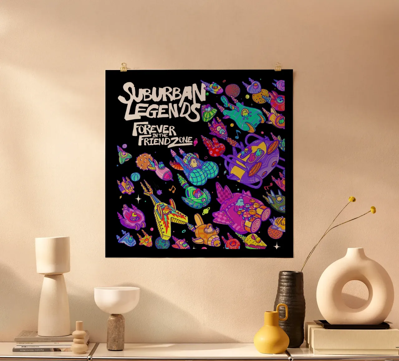 Suburban Legends Forever In The Friendzone carta hahnemühle da adaptionate