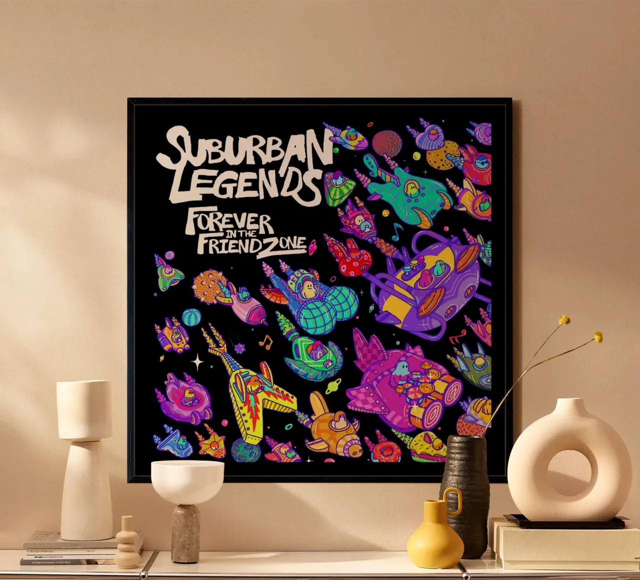 Suburban Legends Forever In The Friendzone carta hahnemühle da adaptionate