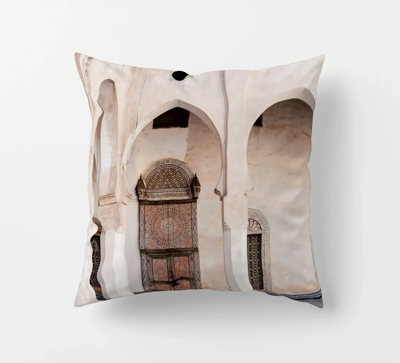 Ancient building in Fez cuscino da photolovers