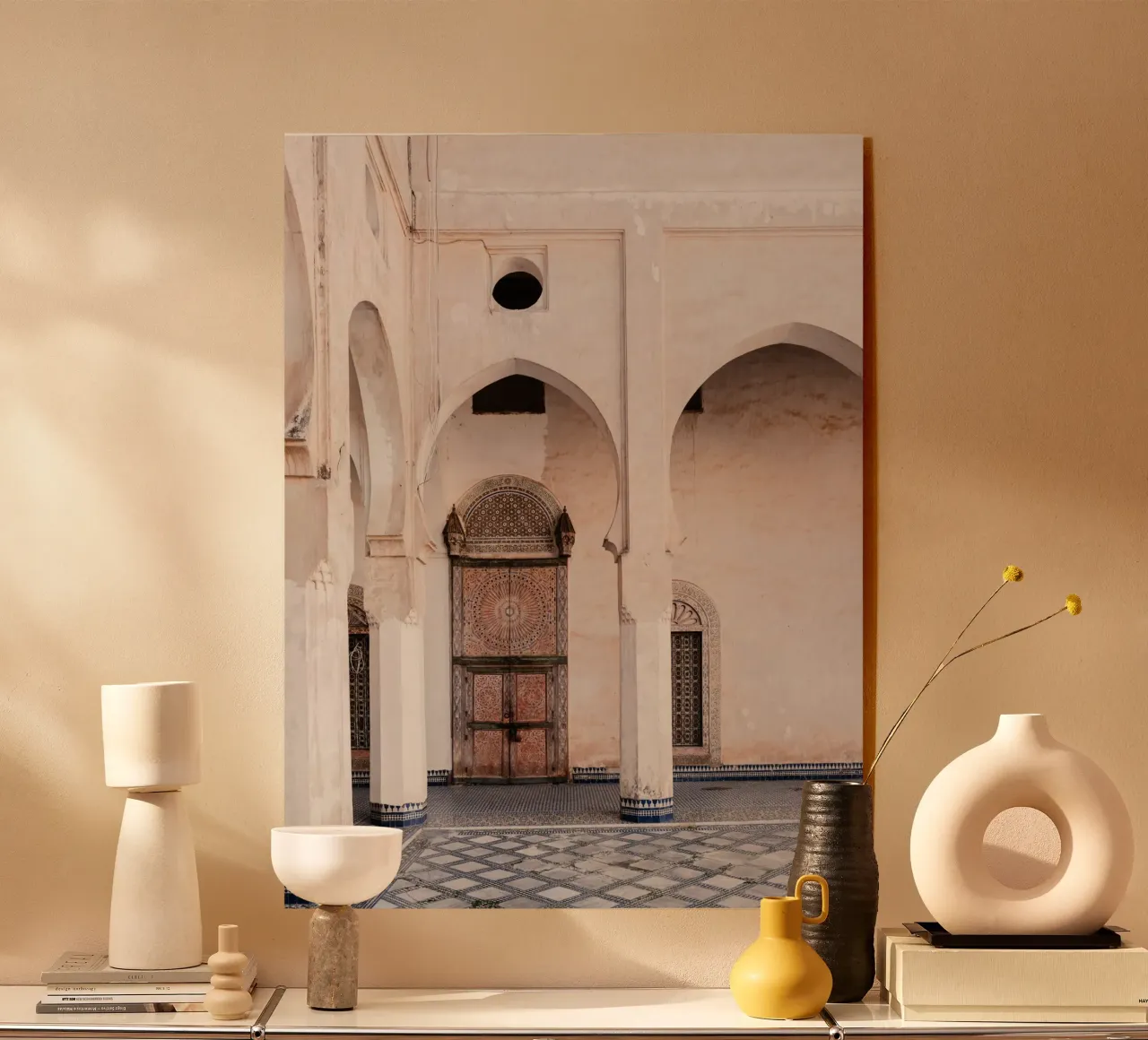 Ancient building in Fez metacrilato de photolovers