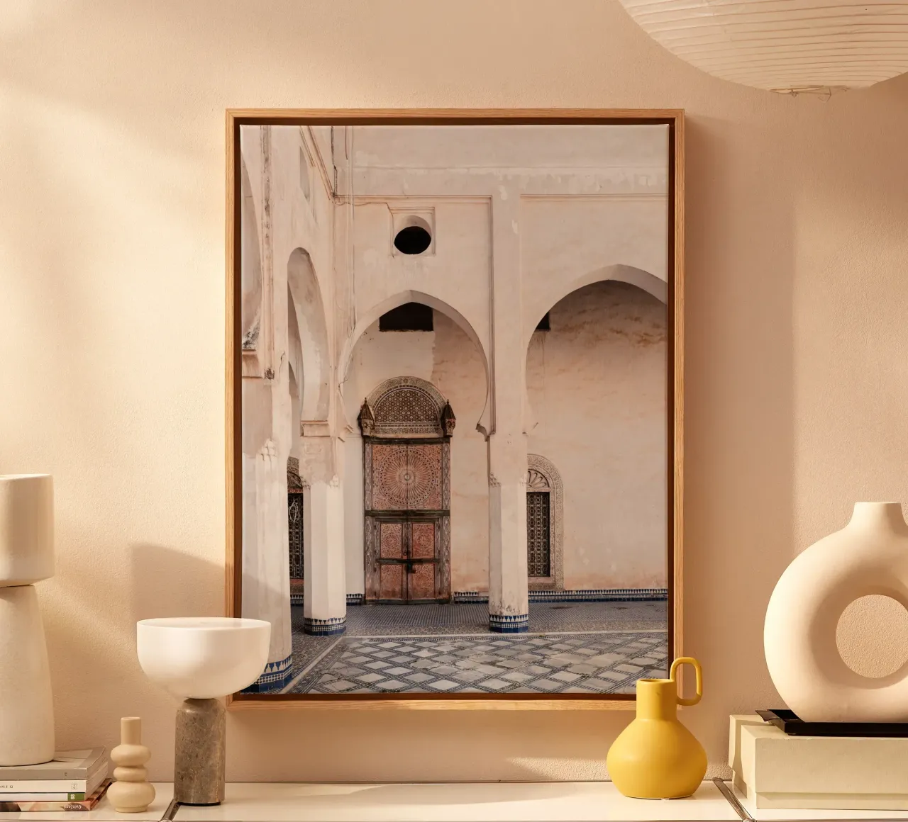 Ancient building in Fez tela da photolovers