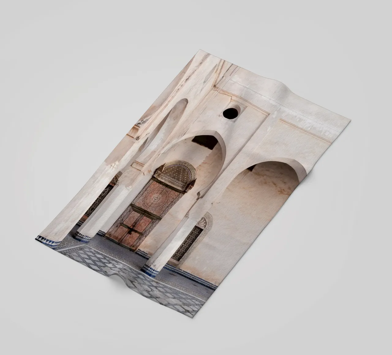 Ancient building in Fez telo mare da photolovers