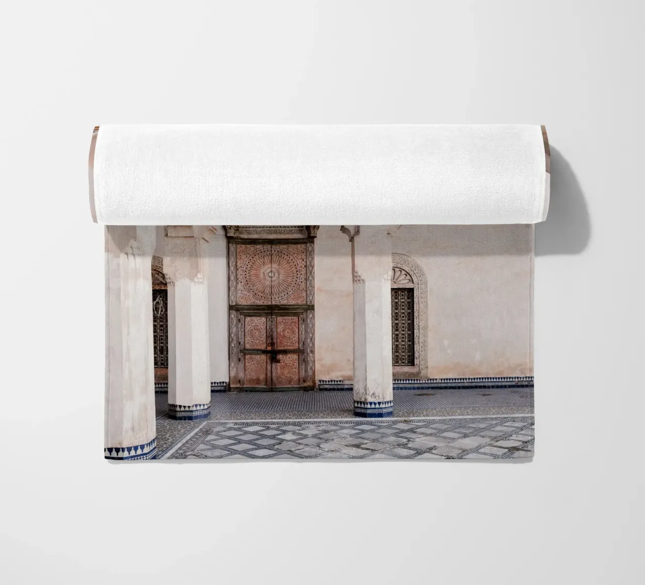 Ancient building in Fez telo mare da photolovers