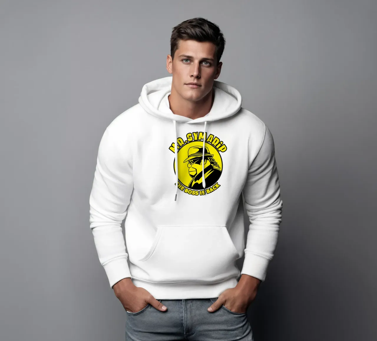 Mr. Symarip - The Boss Is Back felpa con cappuccio da adaptionate