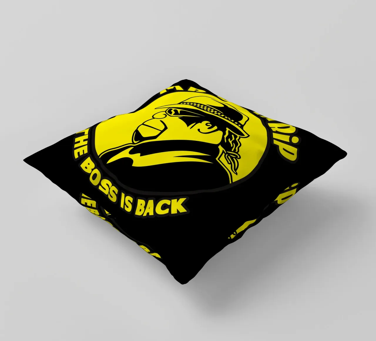 Mr. Symarip - The Boss Is Back cuscino da adaptionate