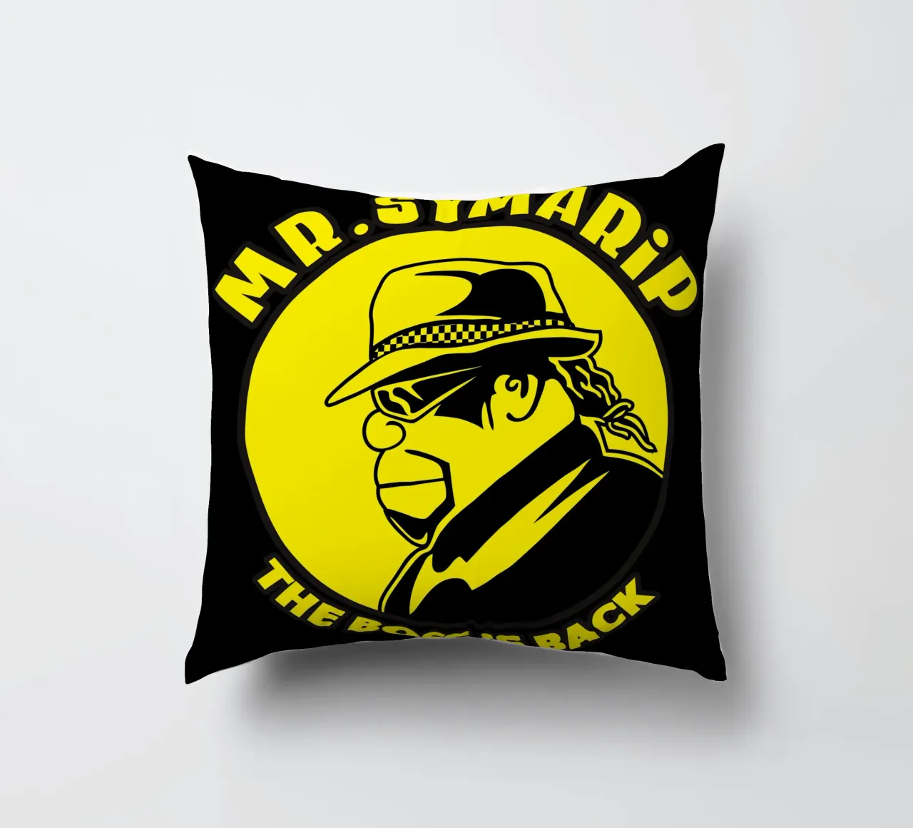 Mr. Symarip - The Boss Is Back cuscino da adaptionate