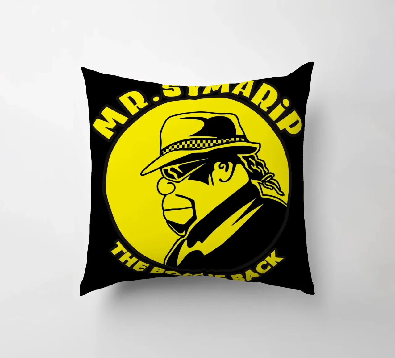 Mr. Symarip - The Boss Is Back cuscino da adaptionate