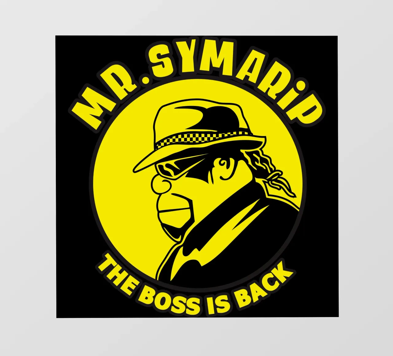 Mr. Symarip - The Boss Is Back pellicola backlit da adaptionate