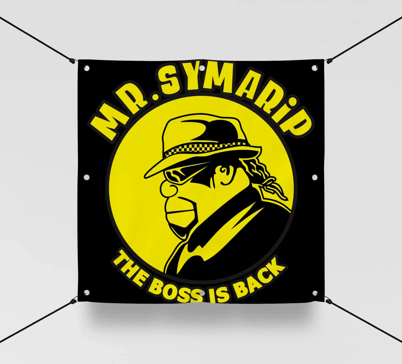 Mr. Symarip - The Boss Is Back telo in pvc da adaptionate