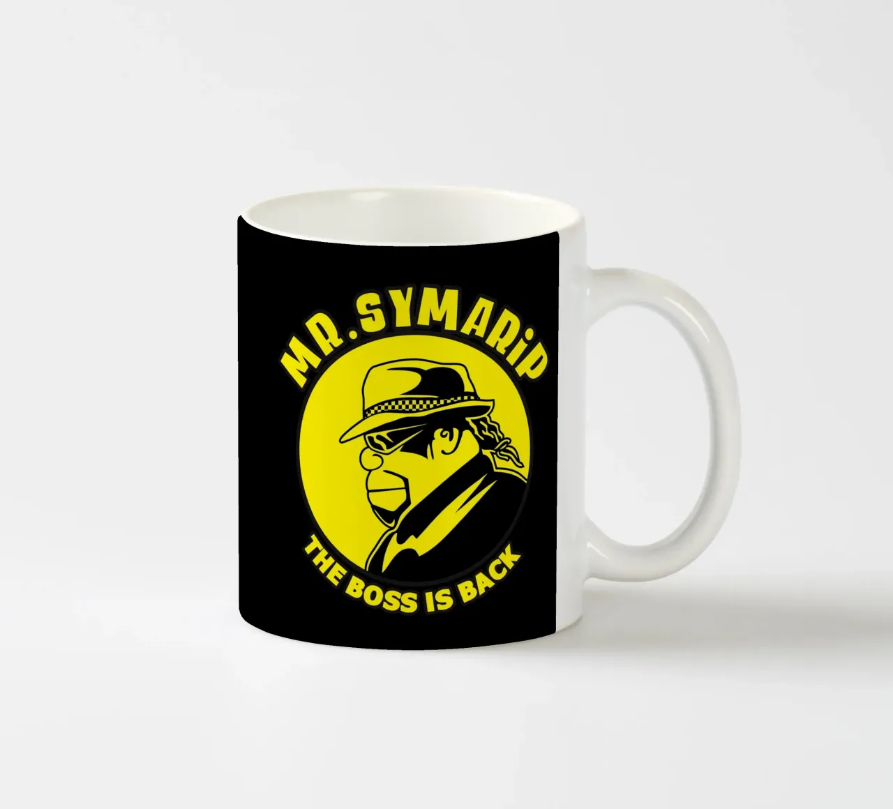 Mr. Symarip - The Boss Is Back tazza in ceramica da adaptionate