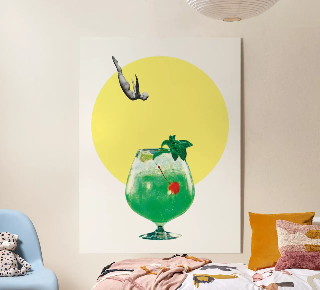 TGIF (Diving into a cocktail) plexiglass da MsGonzalez
