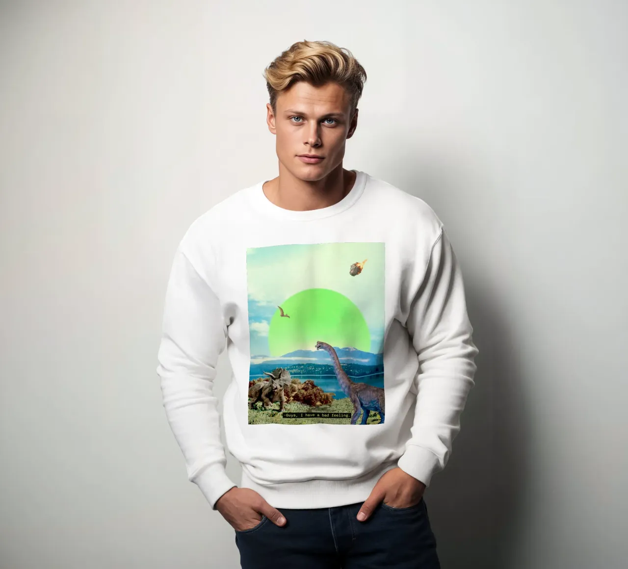 Guys, I have a bad feeling... (The Meteorite) sudadera de MsGonzalez